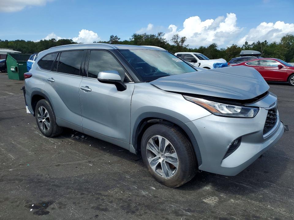 Продажа на аукционе авто 2020 Toyota Highlander, vin: 5TDGZRAH6LS503885, номер лота: 54778266