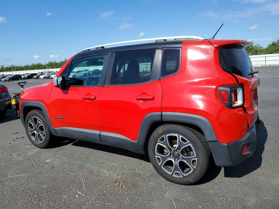 55200616 :رقم المزاد ، ZACCJADT9GPC93616 vin ، 2016 Jeep Renegade مزاد بيع