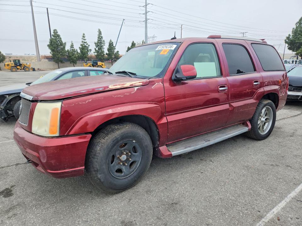 Auction sale of the 2002 Cadillac Escalade, vin: 1GYEK63N92R289916, lot number: 51929236