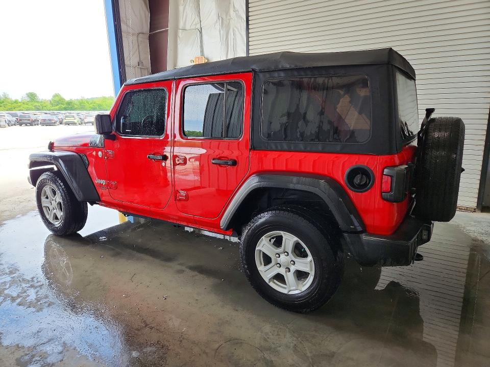 51628986 :رقم المزاد ، 1C4HJXDN3MW600285 vin ، 2021 Jeep Wrangler Unlimited مزاد بيع
