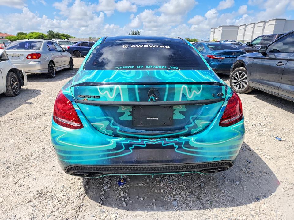 2017 Mercedes-benz C მანქანა იყიდება აუქციონზე, vin: 55SWF6EB4HU213664, აუქციონის ნომერი: 54497316