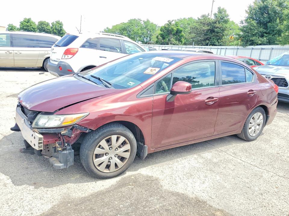 Продажа на аукционе авто 2012 Honda Civic, vin: 19XFB2F57CE072800, номер лота: 55321916