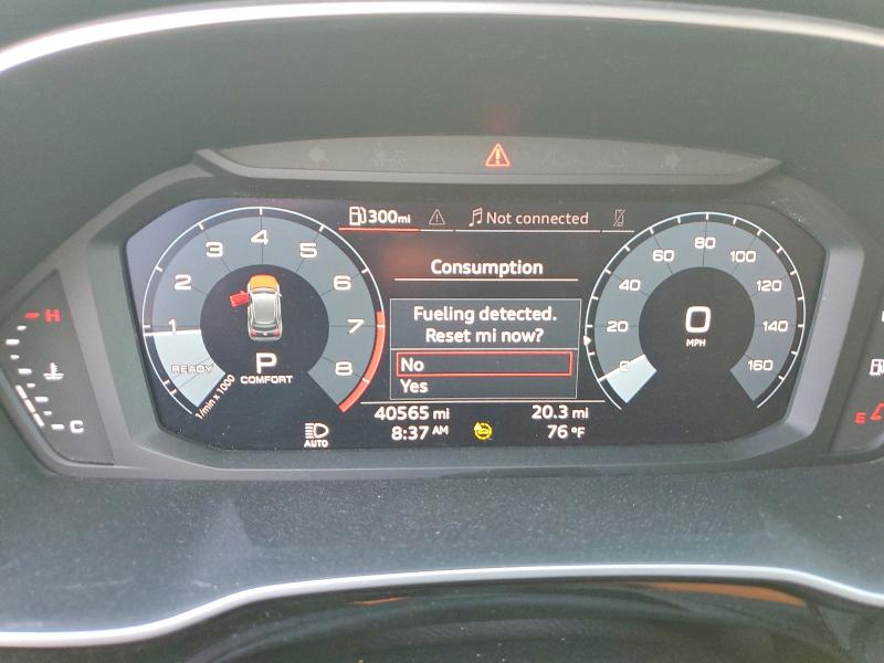 Aukcja sprzedaży 2021 Audi Q3, vin: WA1DECF38M1056204, numer aukcji: 54007596