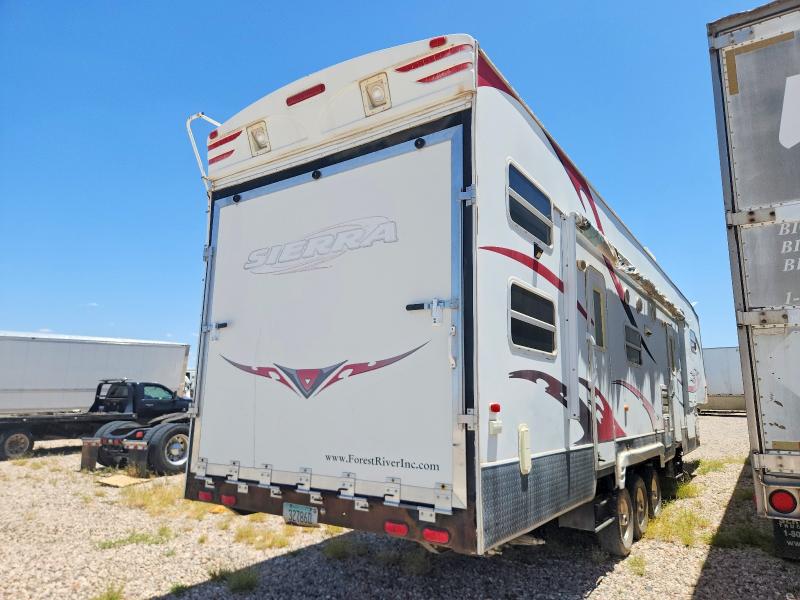 54638576 :رقم المزاد ، 4X4FSYP348C031128 vin ، 2008 Forest River Sierra Toy Hauler مزاد بيع