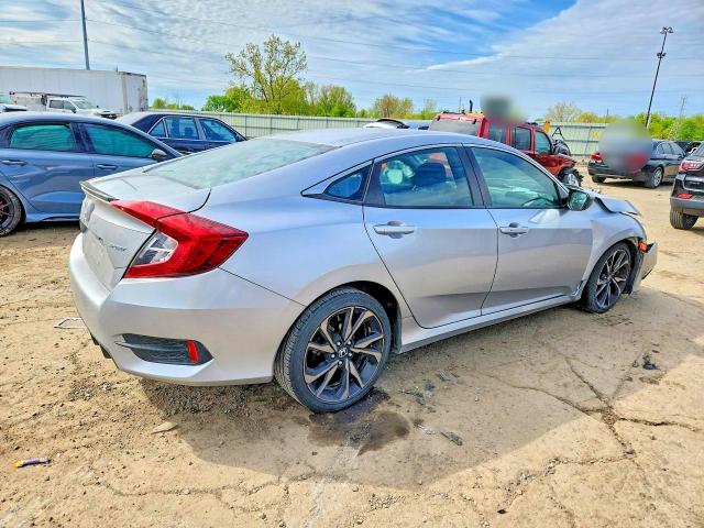 Продаж на аукціоні авто 2020 Honda Civic, vin: 2HGFC2F84LH533142, номер лоту: 53700656
