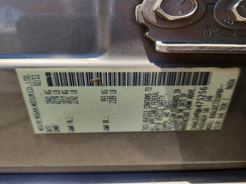 49951916 :رقم المزاد ، 1N4AL2AP9BN475256 vin ، 2011 Nissan Altima مزاد بيع