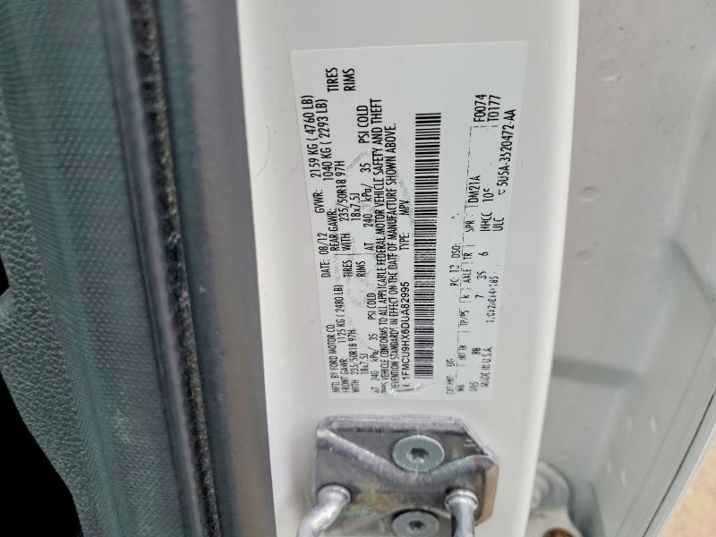 Aukcja sprzedaży 2013 Ford Escape, vin: 1FMCU9HX6DUA82995, numer aukcji: 54154476