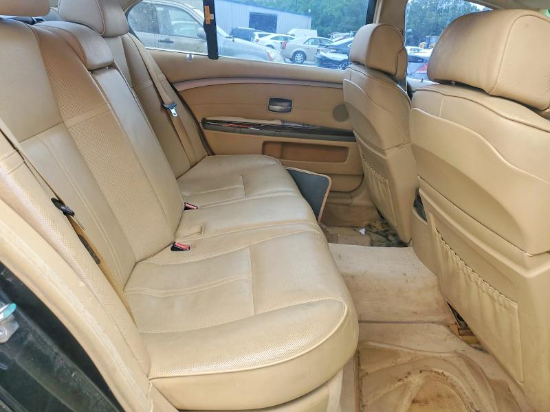 2007 Bmw 750 მანქანა იყიდება აუქციონზე, vin: WBAHN83517DT65944, აუქციონის ნომერი: 54241006