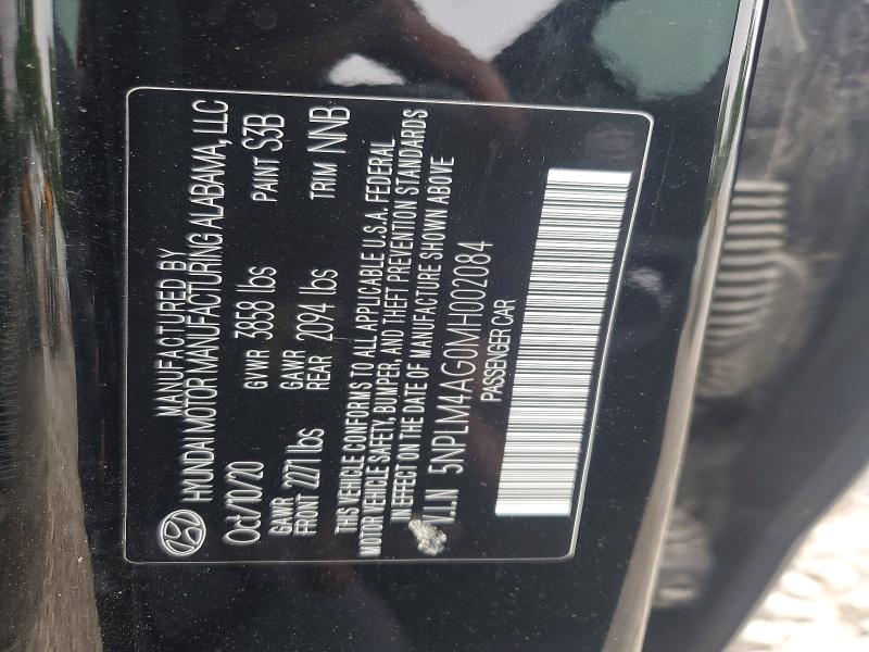 Aukcja sprzedaży 2021 Hyundai Elantra, vin: 5NPLM4AG0MH002084, numer aukcji: 54725336