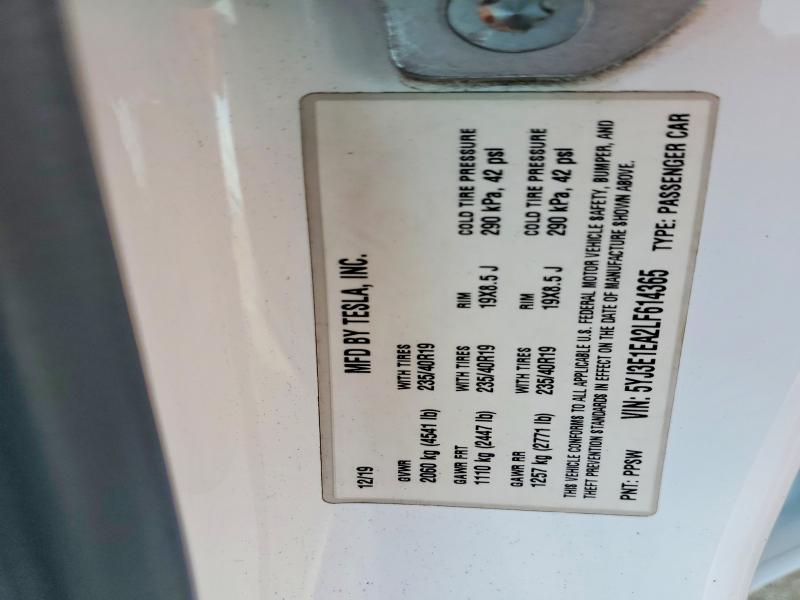 Продажа на аукционе авто 2020 Tesla Model 3, vin: 5YJ3E1EA2LF614365, номер лота: 54055376