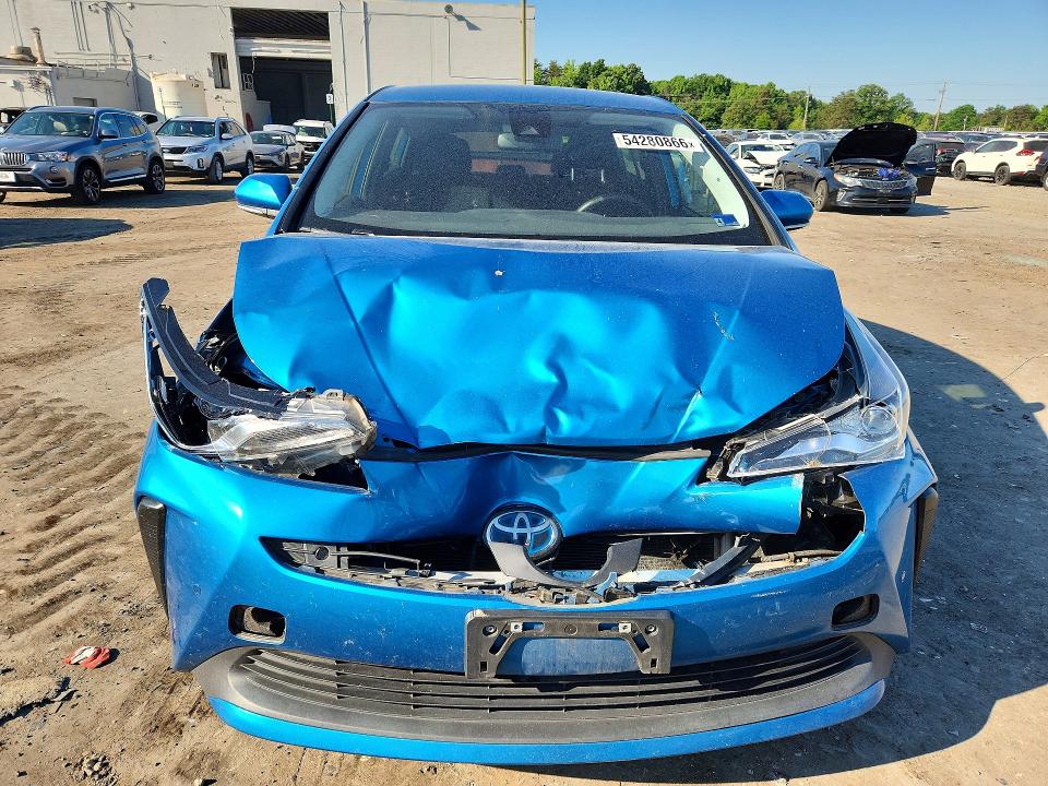 54280866 :رقم المزاد ، JTDKAMFU3M3142662 vin ، 2021 Toyota Prius مزاد بيع