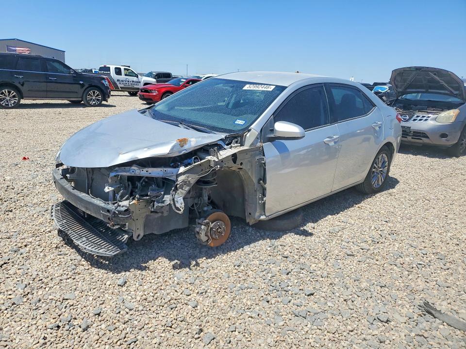 52992446 :رقم المزاد ، 5YFBURHE9FP301365 vin ، 2015 Toyota Corolla مزاد بيع