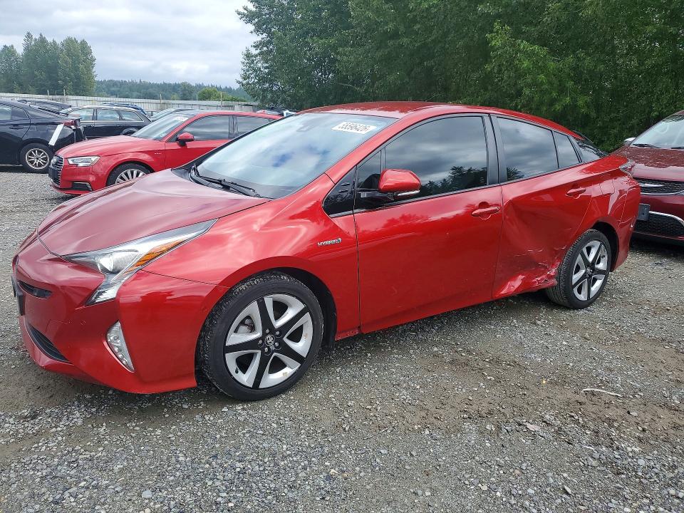 55596426 :رقم المزاد ، JTDKARFU1J3547993 vin ، 2018 Toyota Prius مزاد بيع