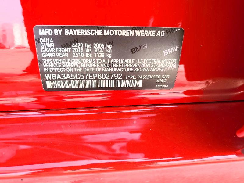 Продажа на аукционе авто 2014 Bmw 328, vin: WBA3A5C57EP602792, номер лота: 52164216