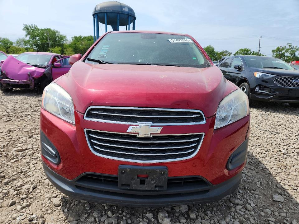 2015 Chevrolet Trax მანქანა იყიდება აუქციონზე, vin: KL7CJKSB7FB156213, აუქციონის ნომერი: 54497596