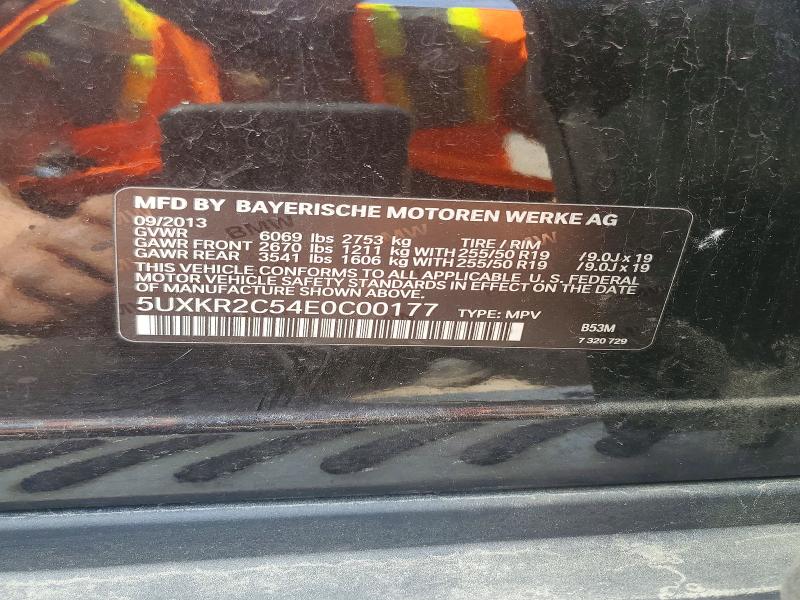 Aukcja sprzedaży 2014 Bmw X5, vin: 5UXKR2C54E0C00177, numer aukcji: 52049796