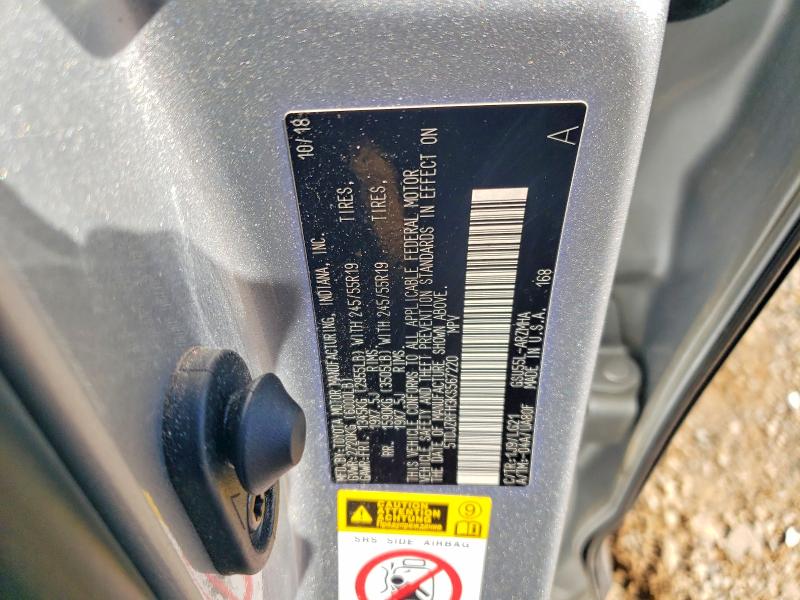 2019 Toyota Highlander მანქანა იყიდება აუქციონზე, vin: 5TDJZRFH3KS567220, აუქციონის ნომერი: 52486776