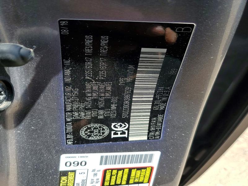 Продажа на аукционе авто 2019 Toyota Sienna, vin: 5TDZZ3DC8KS967829, номер лота: 51986676