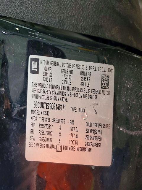 Продажа на аукционе авто 2012 Chevrolet Silverado, vin: 3GCUKTE29CG148171, номер лота: 52328966