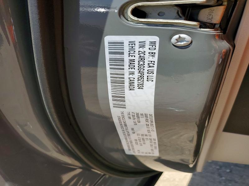 52969496 :رقم المزاد ، 2C4RC3GG4PR527834 vin ، 2023 Chrysler Pacifica مزاد بيع