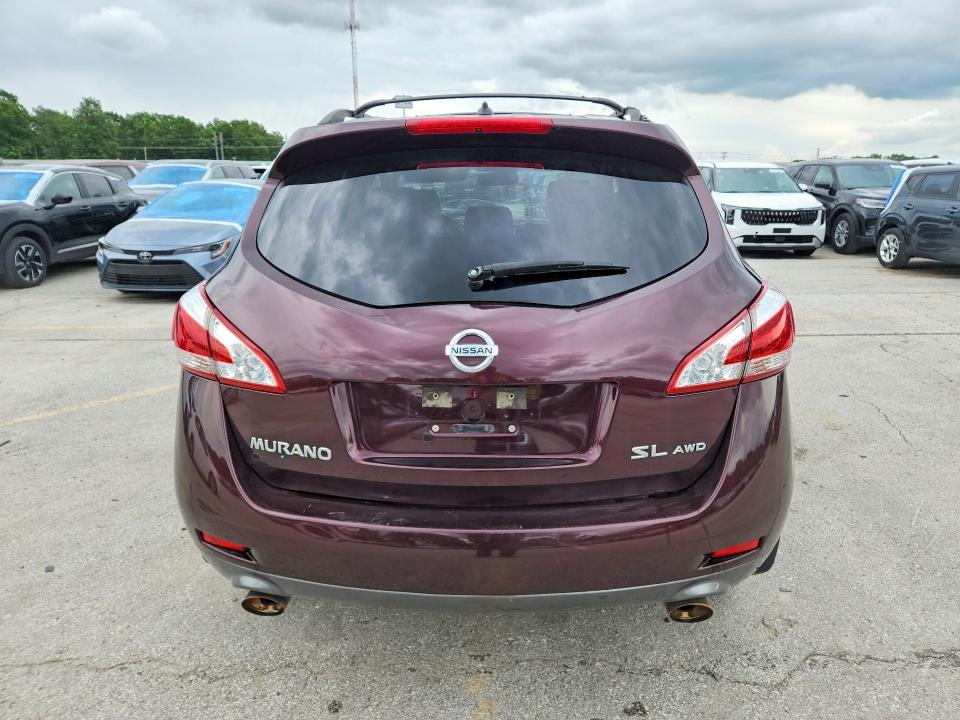 2014 Nissan Murano მანქანა იყიდება აუქციონზე, vin: JN8AZ1MW2EW506825, აუქციონის ნომერი: 54992226