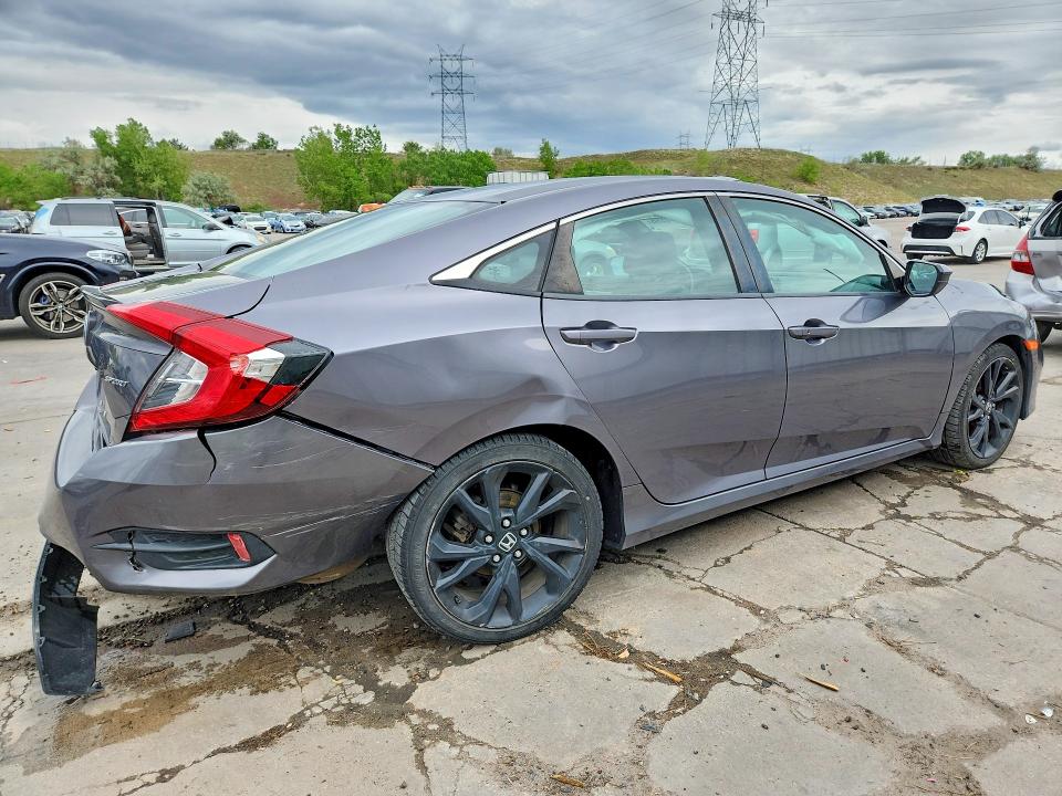 Aukcja sprzedaży 2019 Honda Civic, vin: 19XFC2E81KE003589, numer aukcji: 55206996