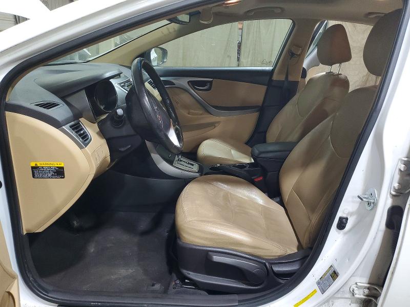 52060186 :رقم المزاد ، 5NPDH4AE3CH127781 vin ، 2012 Hyundai Elantra مزاد بيع