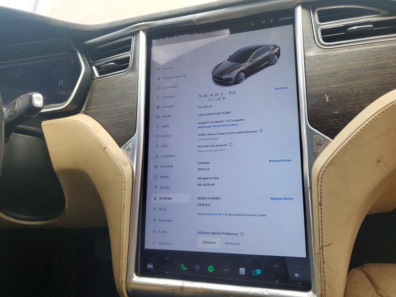 Auction sale of the 2016 Tesla Model S, vin: 5YJSA1E20GF123881, lot number: 55376016