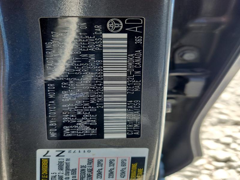 Aukcja sprzedaży 2007 Toyota Corolla Matrix, vin: 2T1KR32E47C668618, numer aukcji: 53377486