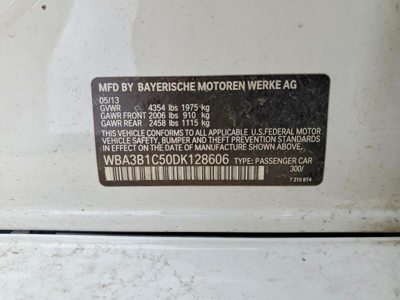 Aukcja sprzedaży 2013 Bmw 320, vin: WBA3B1C50DK128606, numer aukcji: 52085046