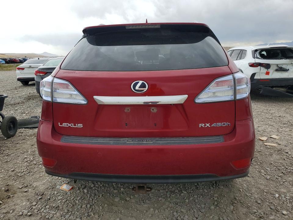 52080996 :رقم المزاد ، JTJBC1BA2A2025027 vin ، 2010 Lexus Rx 450h مزاد بيع