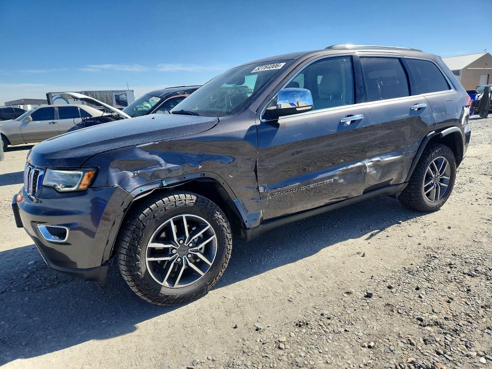 52764006 :رقم المزاد ، 1C4RJFBG3LC227624 vin ، 2020 Jeep Grand Cherokee مزاد بيع