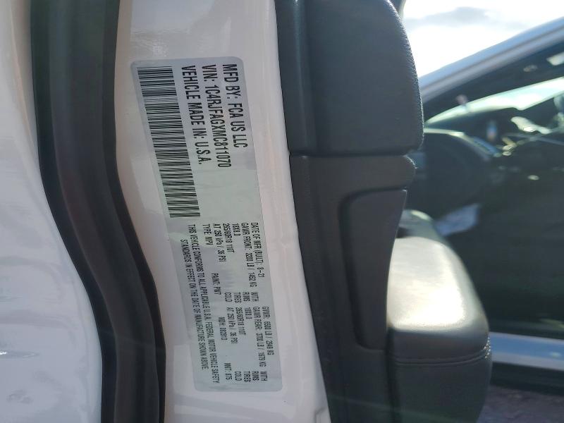 Продаж на аукціоні авто 2021 Jeep Grand Cherokee, vin: 1C4RJFAGXMC811070, номер лоту: 53989436