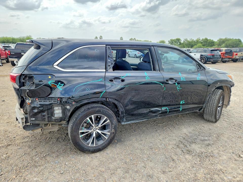 2019 Toyota Highlander მანქანა იყიდება აუქციონზე, vin: 5TDZARFH2KS052008, აუქციონის ნომერი: 53732206