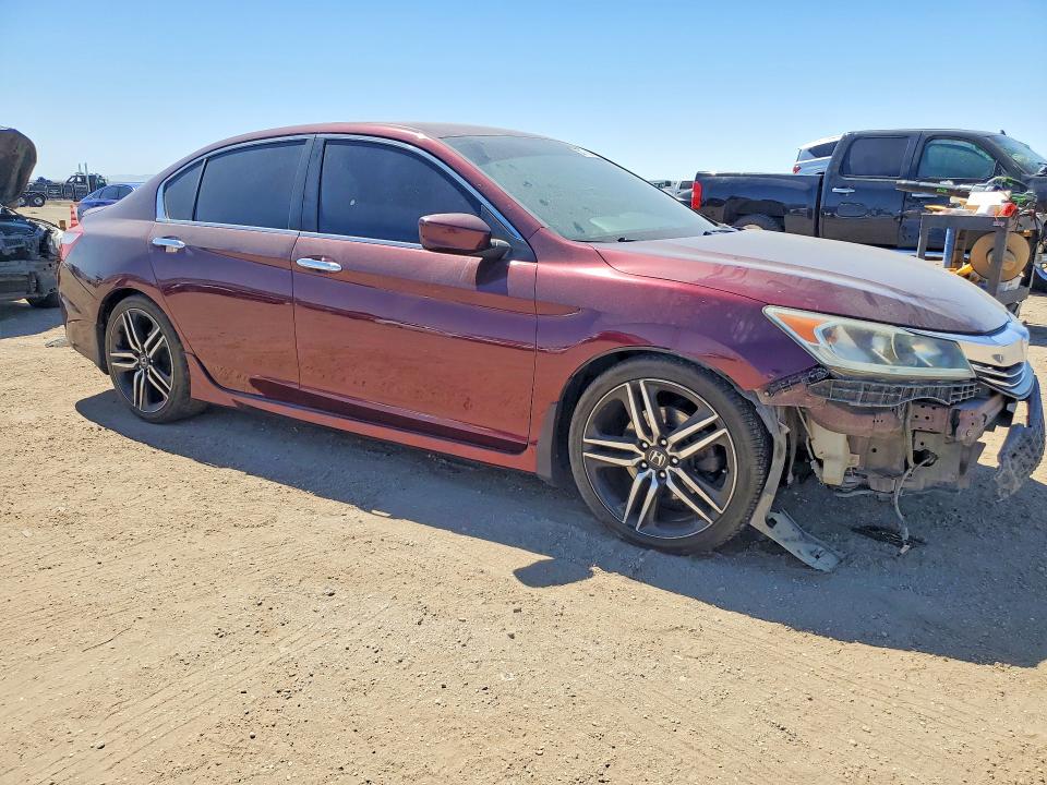 53778826 :رقم المزاد ، 1HGCR2F58GA162174 vin ، 2016 Honda Accord مزاد بيع