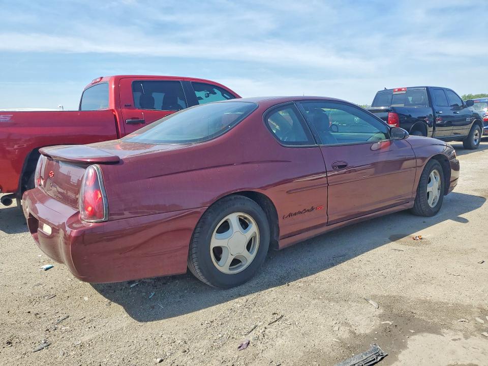 Aukcja sprzedaży 2002 Chevrolet Monte Carlo, vin: 2G1WX15K829192422, numer aukcji: 55321826
