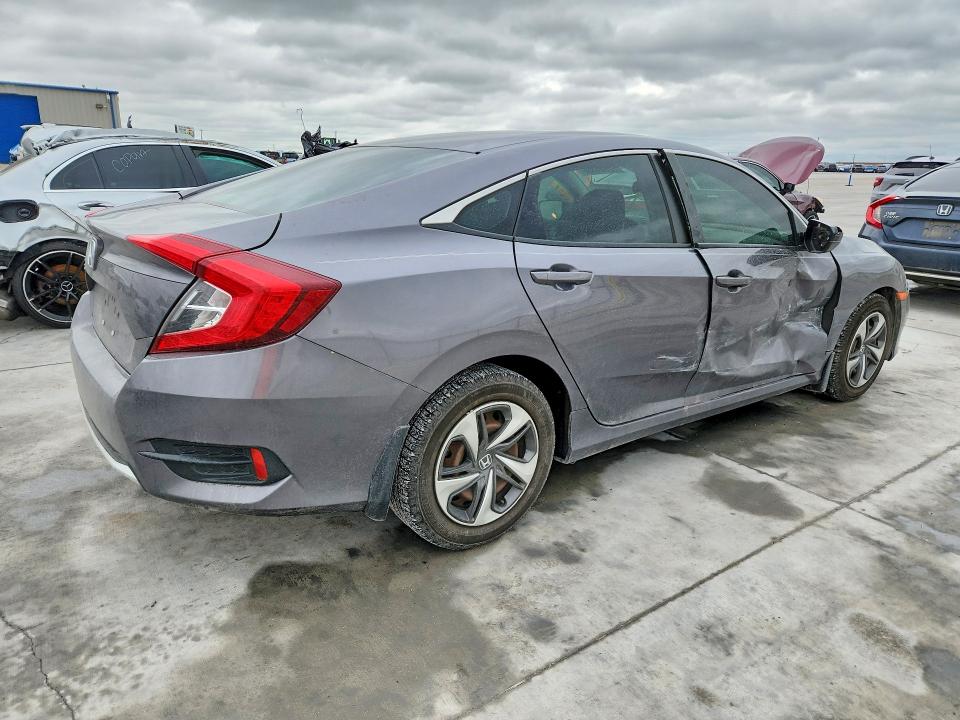 52664386 :رقم المزاد ، 19XFC2F66LE002372 vin ، 2020 Honda Civic مزاد بيع
