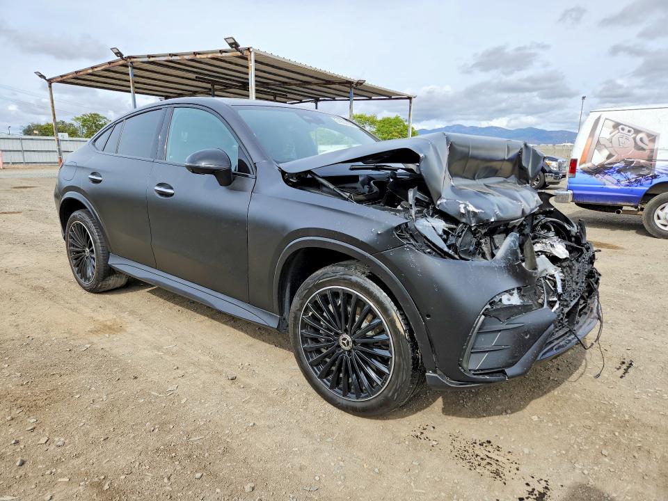 51853056 :رقم المزاد ، W1NKJ4HB8RF180169 vin ، 2024 Mercedes-benz Glc Coupe مزاد بيع