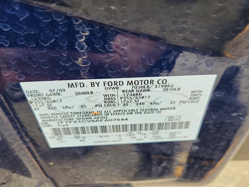 Продаж на аукціоні авто 2010 Ford F150, vin: 1FTFX1CV9AFA07644, номер лоту: 52567926
