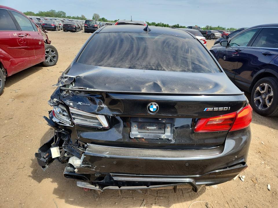 54143036 :رقم المزاد ، WBAJB9C58JB035446 vin ، 2018 Bmw M550xi مزاد بيع