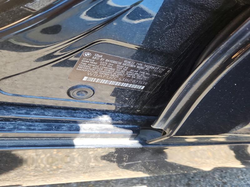 54832276 :رقم المزاد ، WBAFU7C53BC871519 vin ، 2011 Bmw 535 مزاد بيع