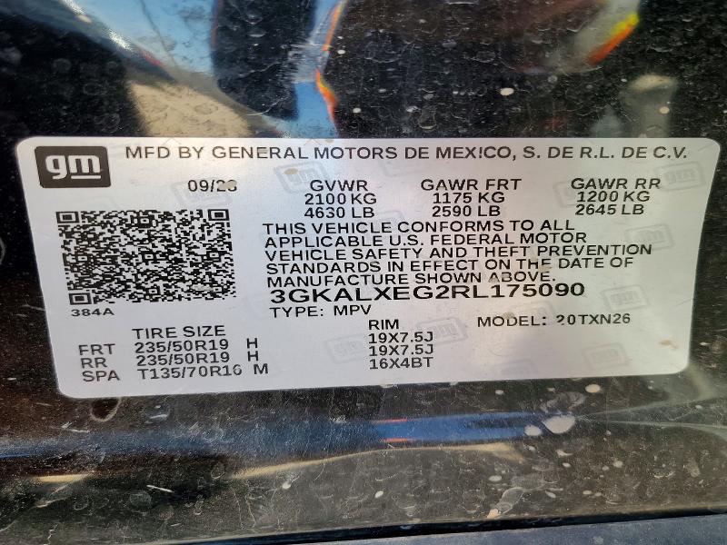 Продаж на аукціоні авто 2024 Gmc Terrain, vin: 3GKALXEG2RL175090, номер лоту: 52580976