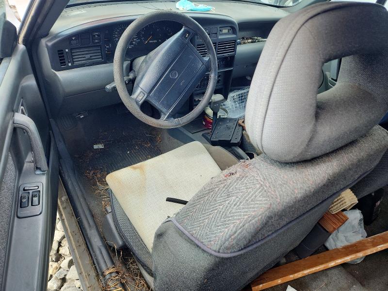 53593526 :رقم المزاد ، 6MPCT01Z1M8608885 vin ، 1991 Mercury Capri مزاد بيع