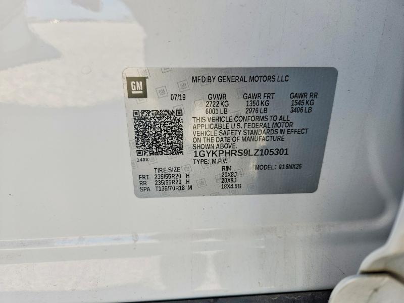 Продажа на аукционе авто 2020 Cadillac Xt6, vin: 1GYKPHRS9LZ105301, номер лота: 53829056