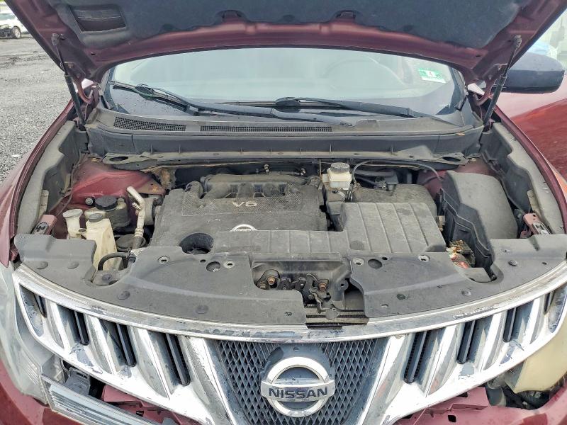 2010 Nissan Murano მანქანა იყიდება აუქციონზე, vin: JN8AZ1MW3AW110445, აუქციონის ნომერი: 53941466