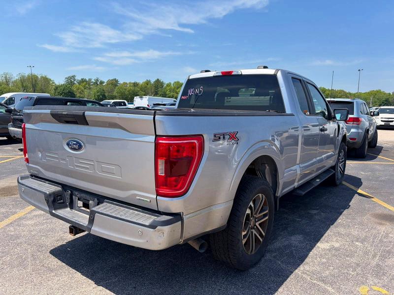 54476836 :رقم المزاد ، 1FTEX1EP3MFC90380 vin ، 2021 Ford F150 مزاد بيع