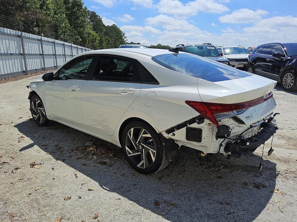 2024 Hyundai Elantra მანქანა იყიდება აუქციონზე, vin: KMHLN4DJXRU107096, აუქციონის ნომერი: 53273846
