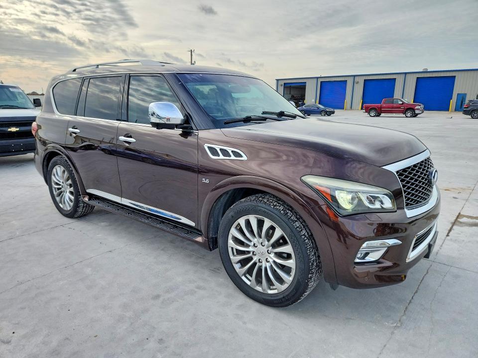 52094686 :رقم المزاد ، JN8AZ2NF6H9640874 vin ، 2017 Infiniti Qx80 مزاد بيع