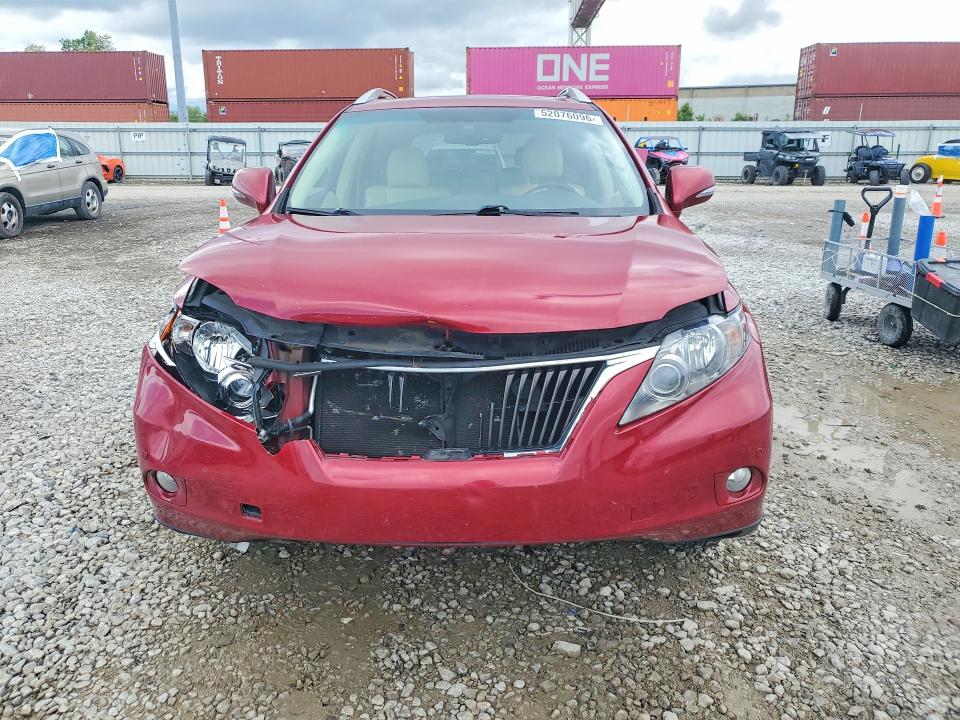 52076096 :رقم المزاد ، 2T2BK1BA9AC060358 vin ، 2010 Lexus Rx مزاد بيع