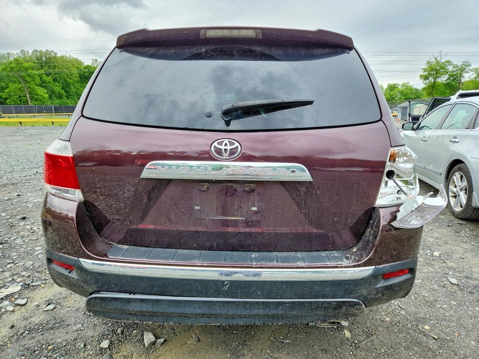 2012 Toyota Highlander მანქანა იყიდება აუქციონზე, vin: 5TDZK3EH7CS060490, აუქციონის ნომერი: 52552686
